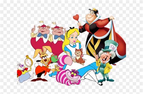 Alice And Wonderland All Characters, HD Png Download 640x480(2668398