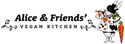 Alice and friends vegan. Alice & Friends’ Vegan Kitchen is not an allergen-free environment. Due to the handcrafted nature of our menu items, and our use of shared cooking and preparation areas, we cannot assure you that our restaurant environment or any menu item will be completely free of any allergens. Subscribe to Our Newsletter. 