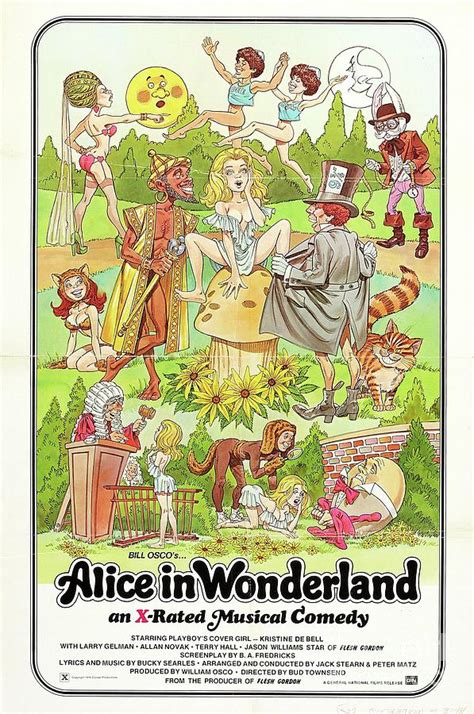 Alice in Wonderland (United States) Musical. Adult. Comedy. Fantasy. Based on Book. Spoof. Alice dreams of the White Rabbit, whom she follows into Wonderland, where …