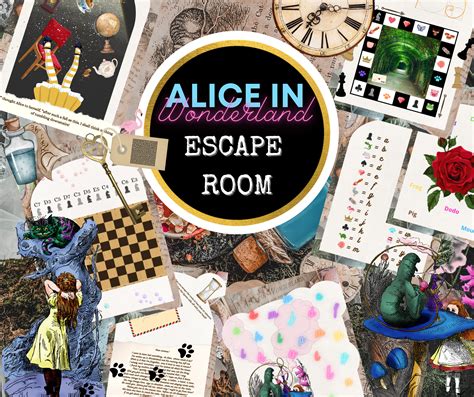 Alice in wonderland escape room. Escape rooms have become increasingly popular in recent years as a fun and challenging way to test your problem-solving skills. The objective is simple – you and your team are lock... 