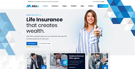 Alico - Insurance by Case-Themes ThemeForest