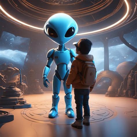 Alien Friend: Friendship with Alien