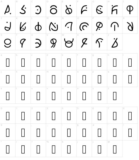 Alien Script by Clara Meath Font Download