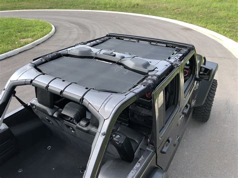 Sep 5, 2016 · Buy Alien Sunshade Jeep Wrangler JK & JKU (2007-2018) – Front Mesh Sun Shade for Jeep JK Unlimited - Blocks UV, Wind, Noise - Bikini Jkini Top Cover for Sport, Sport S, Sahara, Rubicon (Blue): Windshield Sunshades - Amazon.com FREE DELIVERY possible on eligible purchases . 