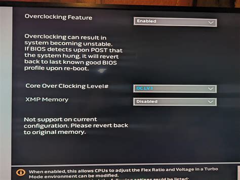 Alienware disable overclocking.  Anyone using AWCC to overclock or adjust the CPU and Memory ma...