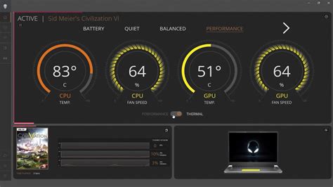 Alienware fan control download.  The Alienware Command Center (AWCC) is software that integrat...