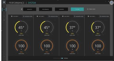 Alienware laptop fan speed control.  This software allows you to customize fan speeds, monitor s...