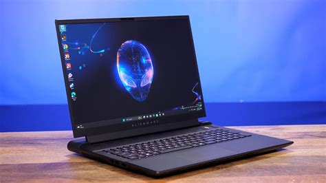 Alienware m18 gaming laptop. Only in the broadest sense of the word. The Alienware 18 weighs a back-breaking 12.3 pounds without its bricklike power cable, and 15.5 pounds with it. At 2.3 inches thick, it feels as if the ... 