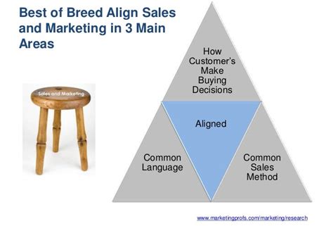 Aligning Sales and Marketing is a 3 Legged Stool Presentation