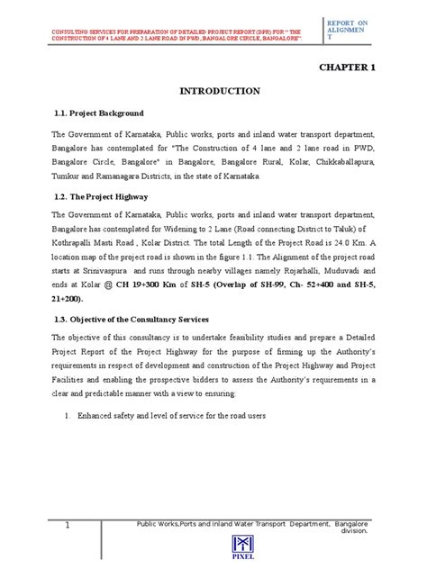 Alignment Report Kolar Srinivaspura