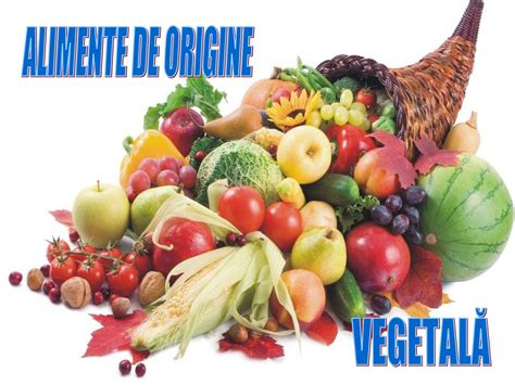 Alimente de Origine Vegetala