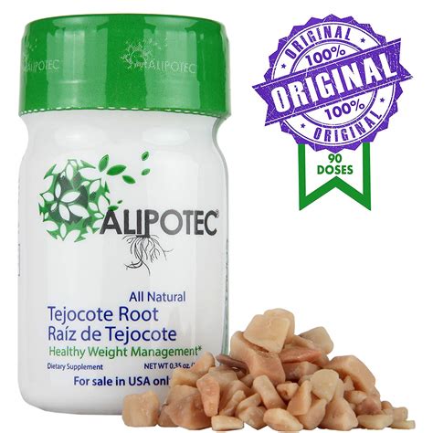 Alipotec root of tejocote. I believe my sister in law has bought from her a few times. It costs $60 for a 3 month supply....so don't buy anything that is $20 for the same amount --- just pay the $60 for the 3 month supply. My sister in law tried some of the cheaper options and they were not legit-- they didn't even look like Alipotec raiz de tejocote. 