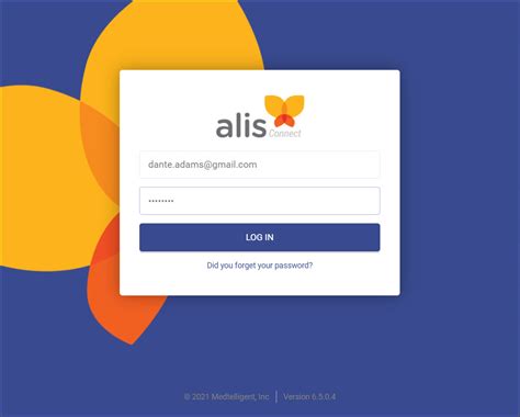 Alis Connect Login