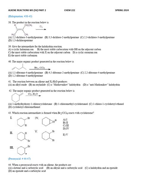 Alkene part 2 pdf