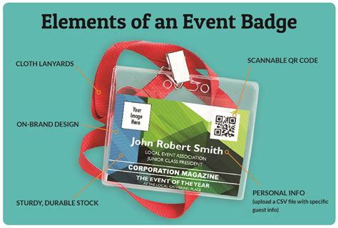 All About Event Badge Design Tips and Best Practices Eventgroove