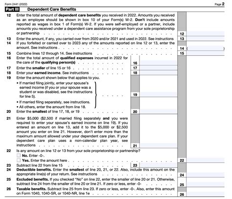 All About IRS Form 2441 SmartAsset