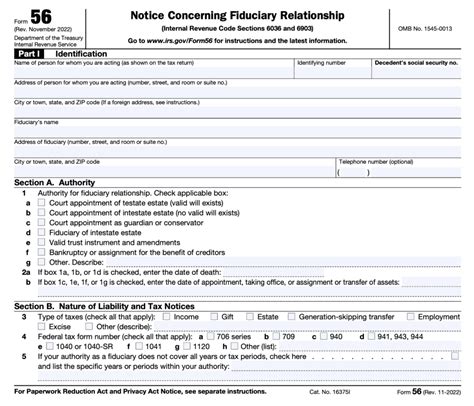 All About IRS Form 56