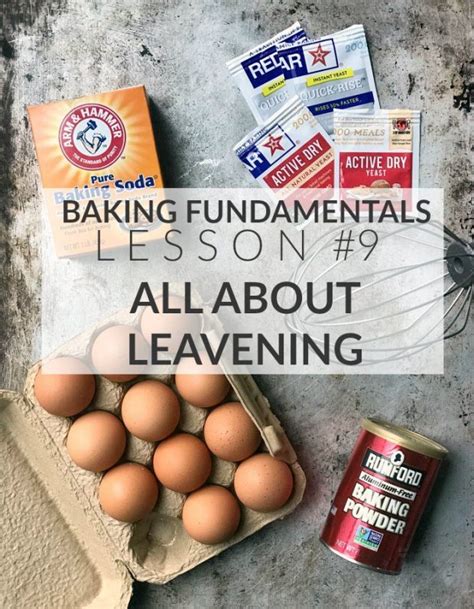 All About Leavening in Baking - Baker Bettie