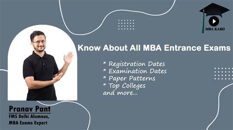 All About MBA Exams