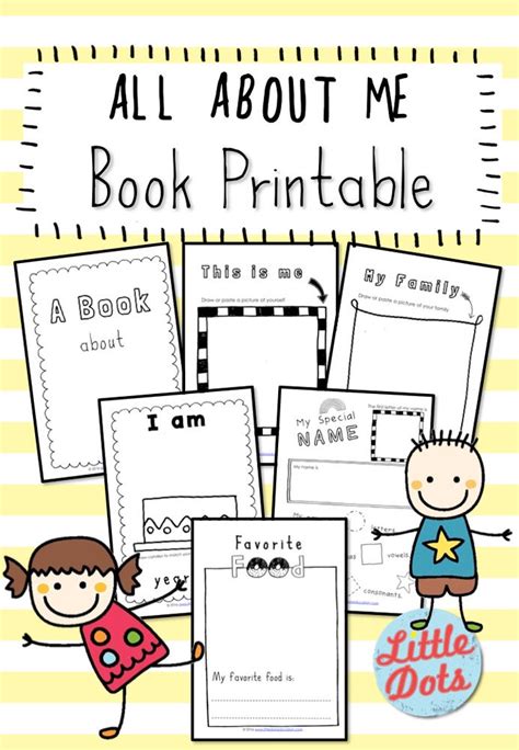 All About Me Printable Bookle