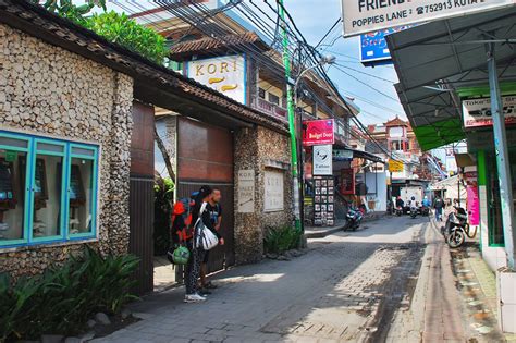 All About Poppies Lane Street Kuta Bali!