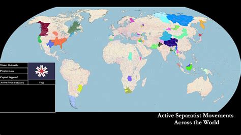 All Active Separatist Movements - Stats - JetPunk