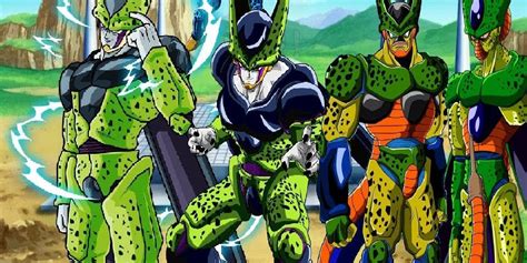 All Cell Forms in Dragon Ball Z Kakarot Game Rant