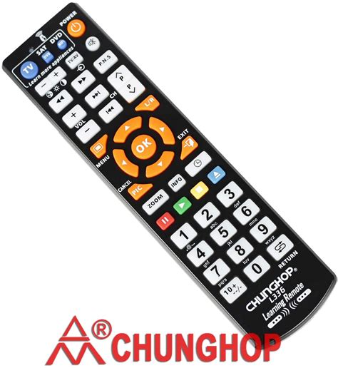 All Codes for your Chunghop Universal Remote - uremotecodes.com