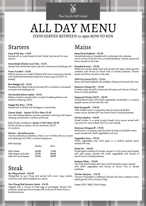 All Day Menu Kendall Square4
