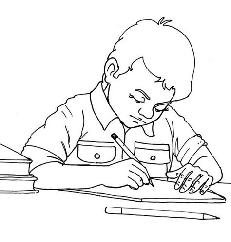 All Designs of Homework Coloring Pages for Students Coloring Pages