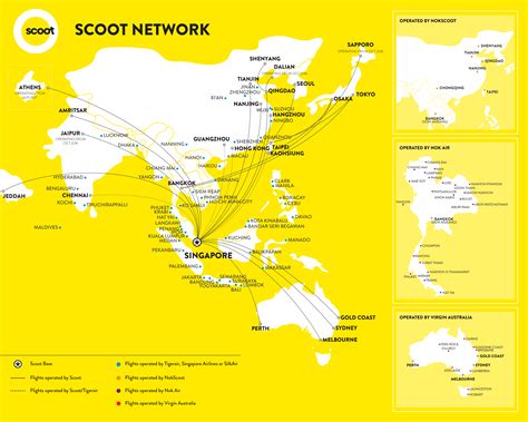 All Flight Destinations Scoot