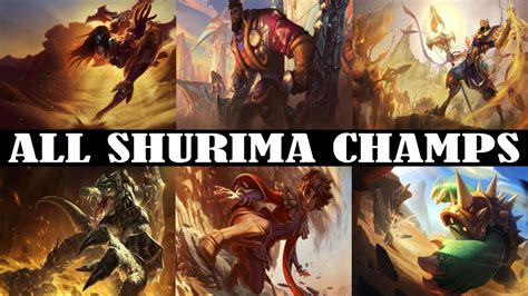 All League of Legends champions from Shurima - Dot Esports