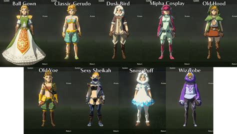 All Linkle Mod Outfits Zbotw – Otosection