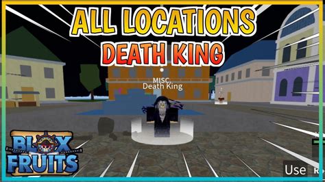 All Locations DEATH KING (1st Sea, 2nd Sea, 3rd Sea) BLOX …