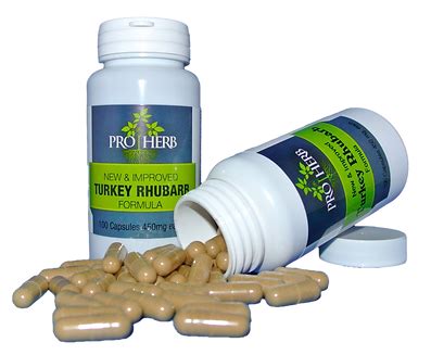 All Natural Turkey Rhubarb Colon Cleanse The Pro Herb