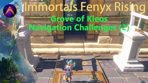 All Navigation Challenges Grove of Kleos Locations and ... - YouTube