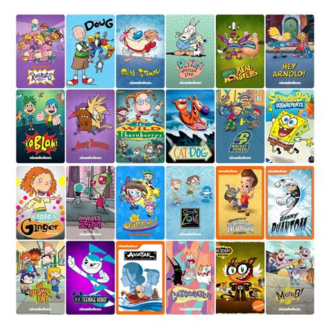 All Nickelodeon Cartoons 2000s – Colorfulser