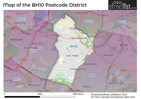 All Postcodes in the BH10 Postcode District - StreetCheck