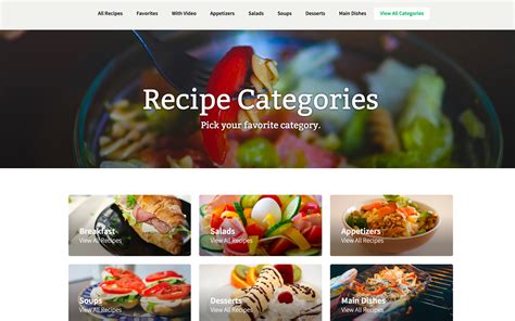 All Recipes Recipe HTML5 Responsive Website Template