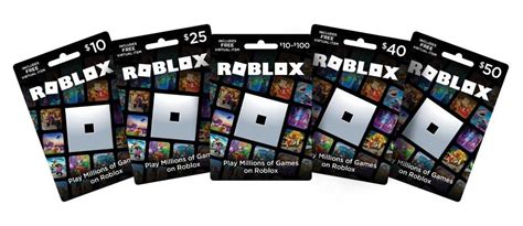 All Roblox Gift Cards