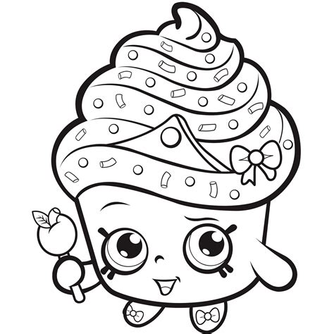 All Shopkins Coloring Pages Get Coloring Pages