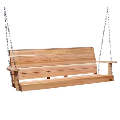 All Things Cedar PS70 Porch Swing, 6