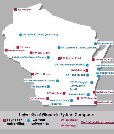 All Uw Schools In Wisconsin