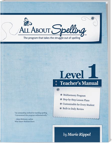 All about spelling level 1 teachers manual. - Complete guide to laser videodisc player troubleshooting am.