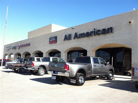 All american dodge midland tx. 2023 Jeep Wrangler, SUV, from All American Chrysler Dodge Jeep Ram of Midland in Midland, TX, 79703-7711. Call 8663675204 for more information. Skip to main content. Sales: 8663675204; Service: (844) 801-8862; ... All American Chrysler Jeep Dodge of Midland provides the residents of Midland, TX and surrounding areas with up to date inventories ... 
