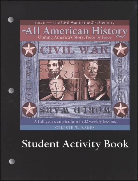 All american history student activity book volume 2. - A leader s guide to the adding assets series for.
