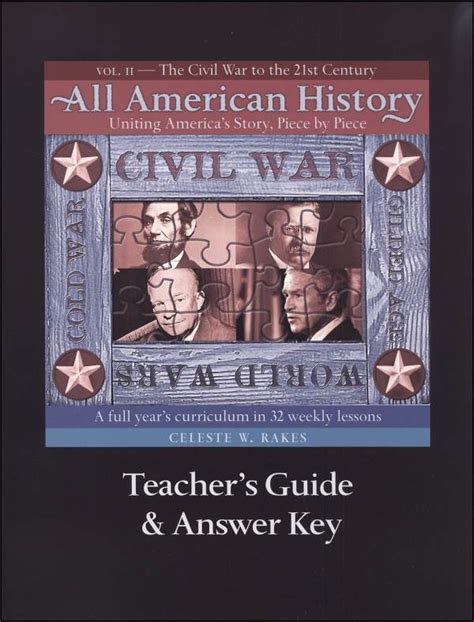 All american history teachers guide and answer key volume 2. - Te desafío a correr como un idiota por el jardín.