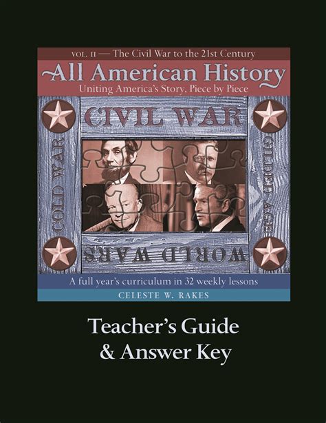 All american history vol 2 teacher guide. - In naam van de sociale vooruitgang.