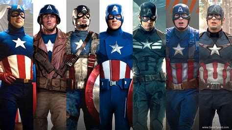 All captain america's