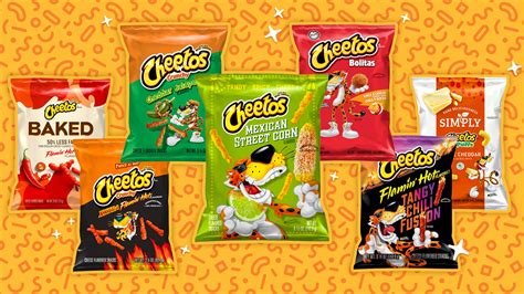 All cheetos flavors.  Made with real cheese for maximum flavor.  Choose from c...